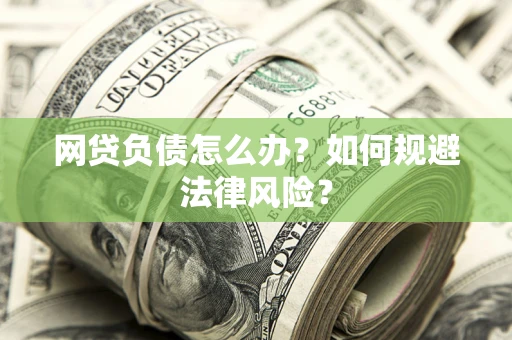 武汉网贷负债怎么办？如何规避法律风险？