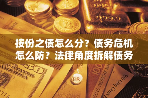 武汉按份之债怎么分？债务危机怎么防？法律角度拆解债务分配与风险自保指南