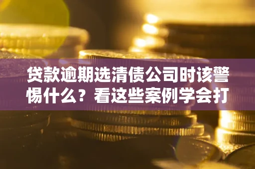 武汉贷款逾期选清债公司时该警惕什么？看这些案例学会打翻身仗
