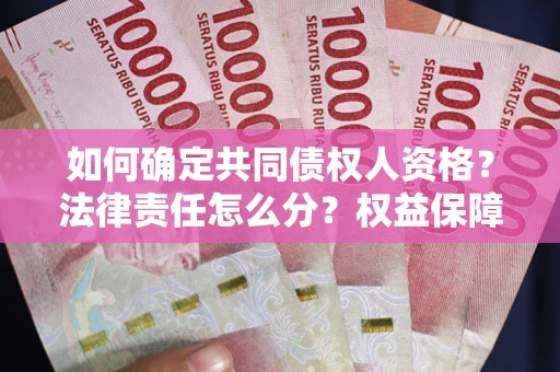 武汉如何确定共同债权人资格？法律责任怎么分？权益保障技巧揭秘！