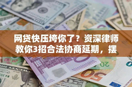 武汉网贷快压垮你了？资深律师教你3招合法协商延期，摆脱暴力催收！
