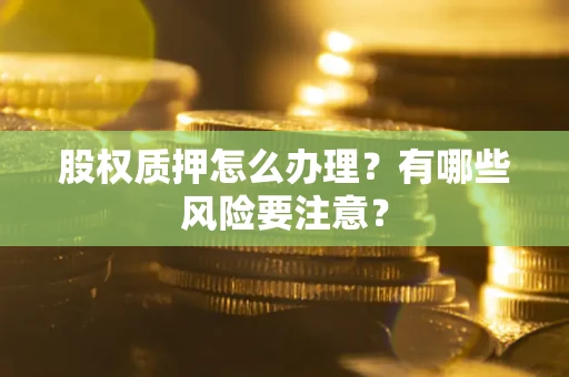 武汉股权质押怎么办理？有哪些风险要注意？