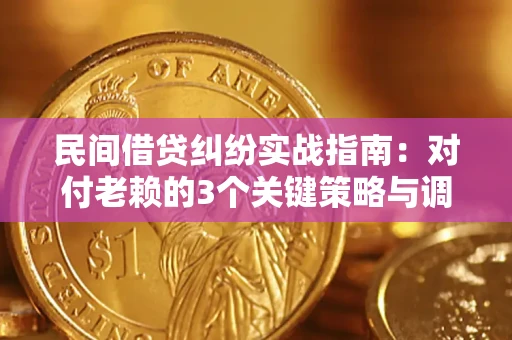 武汉民间借贷纠纷实战指南：对付老赖的3个关键策略与调解盲区解析