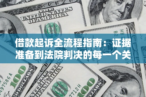 武汉借款起诉全流程指南：证据准备到法院判决的每一个关键步骤