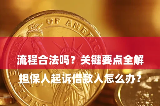 武汉

担保人起诉借款人怎么办？流程合法吗？关键要点全解析