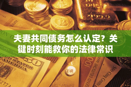 武汉夫妻共同债务怎么认定？关键时刻能救你的法律常识