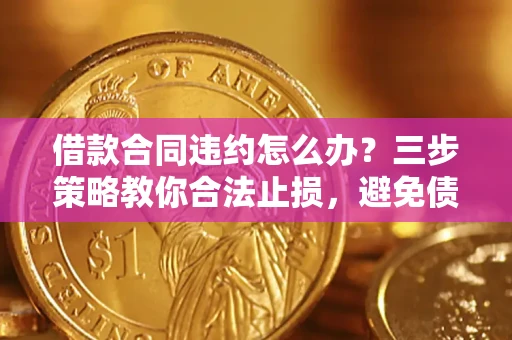 武汉借款合同违约怎么办？三步策略教你合法止损，避免债务危机升级