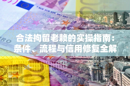 武汉合法拘留老赖的实操指南:条件、流程与信用修复全解析 武汉合法拘留老赖的实操指南:条件、流程与信用修复全解析