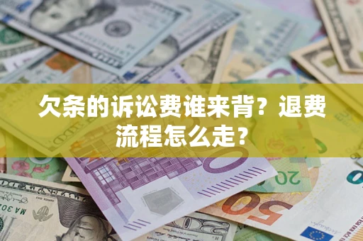 武汉欠条的诉讼费谁来背？退费流程怎么走？